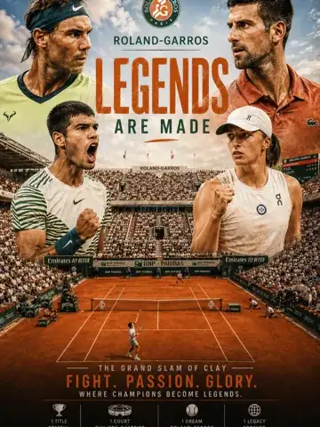 Roland-Garros Grand Slam Tennis